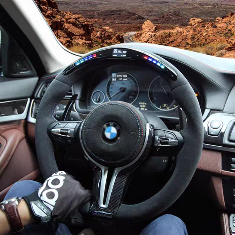 BMW carbon fiber steering wheel