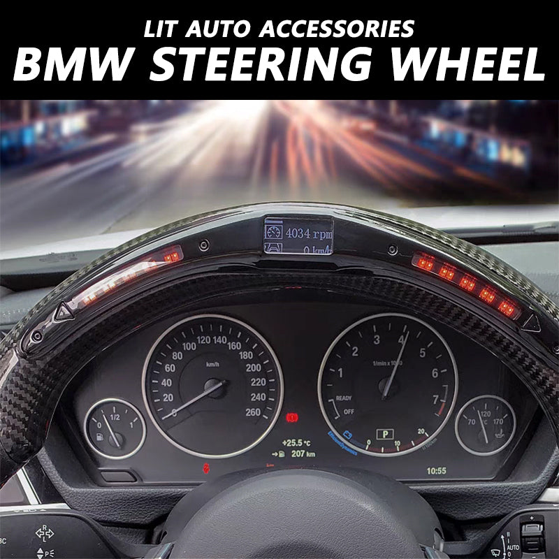 Bmw carbon fiber steering wheel