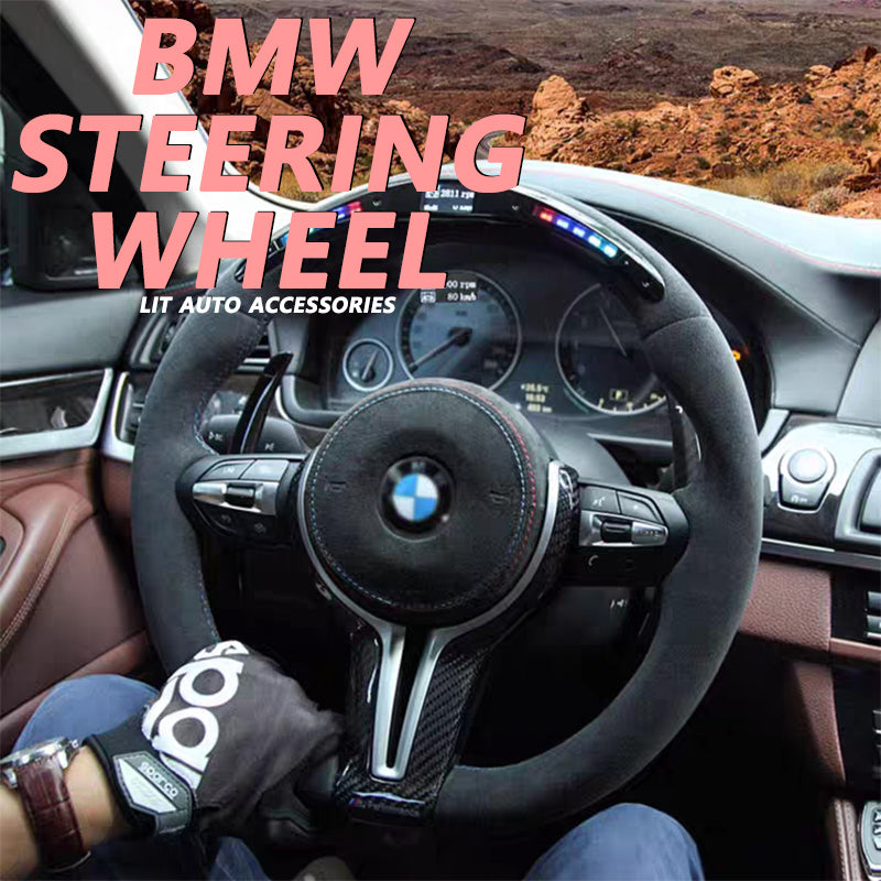 Bmw carbon fiber steering wheel