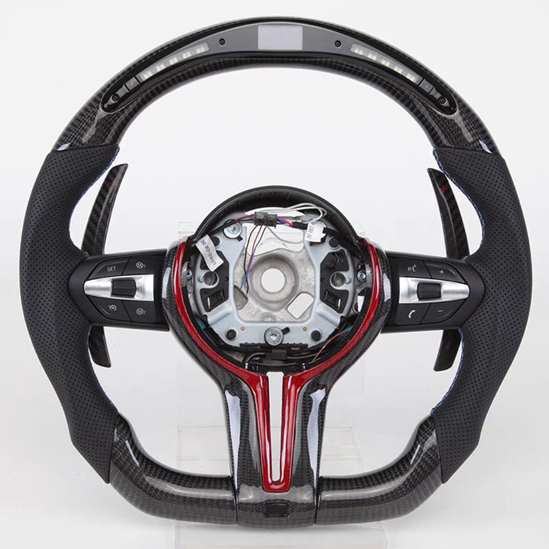 Bmw carbon fiber steering wheel