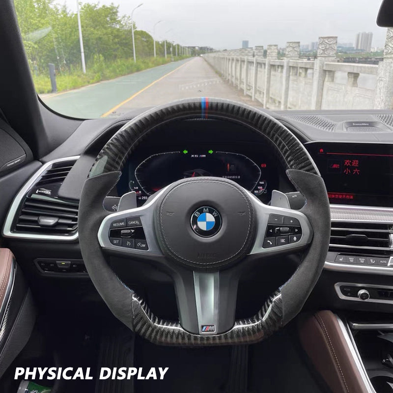 Bmw carbon fiber steering wheel