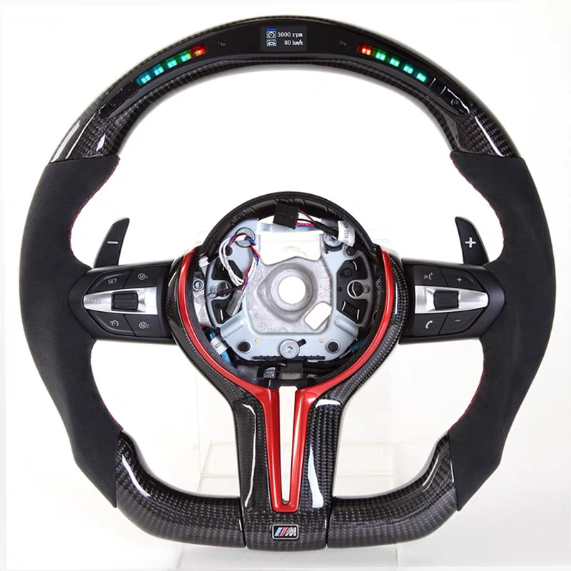 Bmw carbon fiber steering wheel