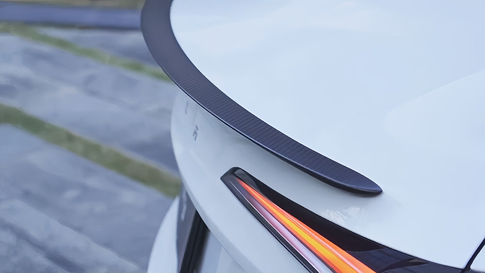 Load video: Tesla spoiler for Model 3/Y