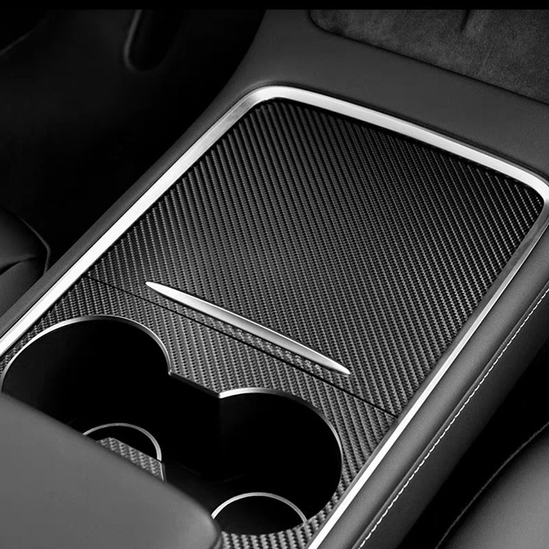 Tesla Car Interior Protection Kit For Model 3/Y Carbon Fiber Texture