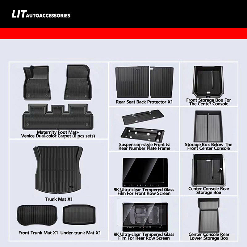 Tesla Interior Protection Kit For 2023 New Model 3