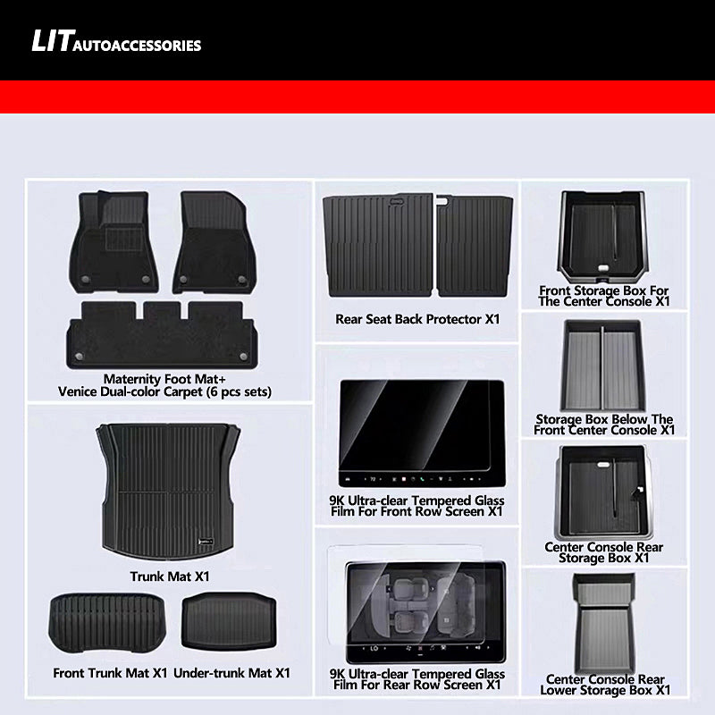 Tesla Interior Protection Kit For 2023 New Model 3