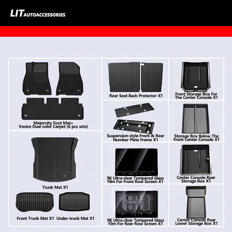 Tesla Interior Protection Kit For 2023 New Model 3