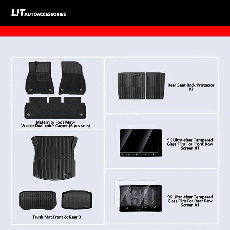 Tesla Interior Protection Kit For 2023 New Model 3