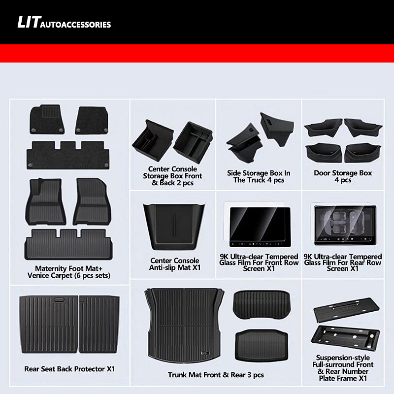 Tesla Interior Protection Kit For 2023 New Model 3