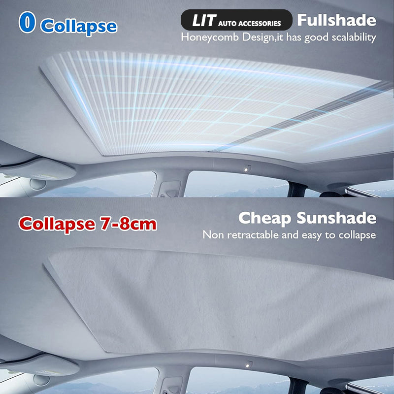 Sunroof Sunshade For Tesla Model Y